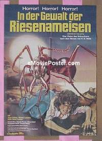 t607 EMPIRE OF THE ANTS German movie poster '77 Joan Collins
