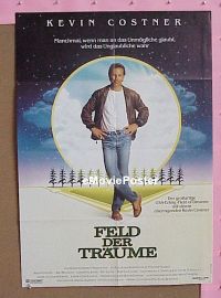 t614 FIELD OF DREAMS German movie poster '89 Kevin Costner, Madigan