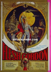 #8363 FLESH GORDON German '74 sex sci-fi 