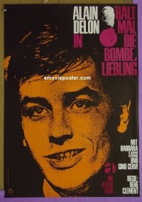 #9552 JOY OF LIVING German '60 Alain Delon 