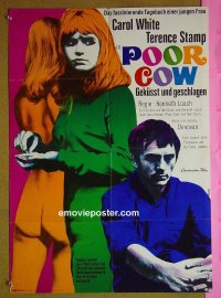 #8420 POOR COW German 68 Terence Stamp, White 