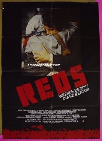 #2806 REDS German '81 Warren Beatty, Keaton 