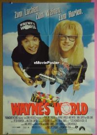 #519 WAYNE'S WORLD German '91 Myers, Carvey 