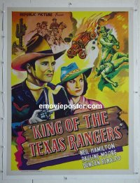 #2786 KING OF THE TEXAS RANGERS linen Indian R60s