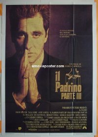 #6148 GODFATHER 3 Italy 1p '90 Pacino, Keaton 