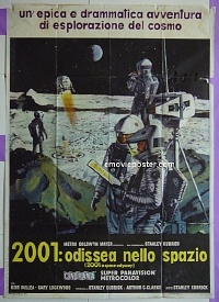 #8100 2001 A SPACE ODYSSEY Italy1p68 Cinerama 