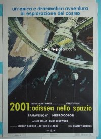#1051 2001 A SPACE ODYSSEY Italy1pR71 Kubrick 