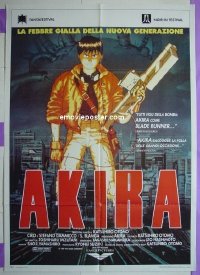 #1054 AKIRA Italian 1p '88 classic anime! 