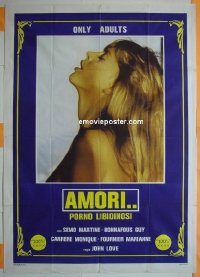 #6144 AMORI Italian 1p '79 Italian sex! 