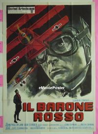 #404 RED BARON Italian 1p '71 WWI aviation! 
