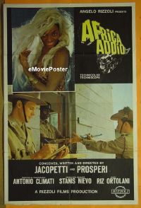 #296 AFRICA ADDIO Italian '66 Jacopetti 