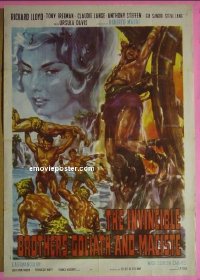 #6138 INVINCIBLE BROTHERS MACISTE Italy 1sh64 
