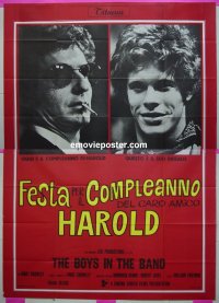 #8278 BOYS IN THE BAND Italy2p '70 Friedkin 