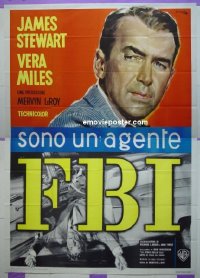 #8372 FBI STORY Italian 2p R66 James Stewart 