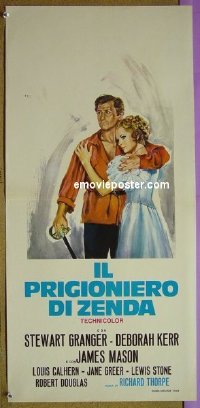 #9224 PRISONER OF ZENDA Italy locan '52 