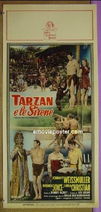 #9232 TARZAN & THE MERMAIDS Italy locan R60s