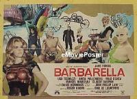 #2724 BARBARELLA Italian 1sh '68 Jane Fonda 