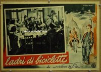 #2271 BICYCLE THIEF Italian photobusta #2 '48 