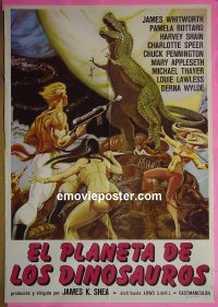 #8157 PLANET OF THE DINOSAURS Italy/Span 