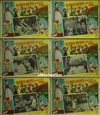 #080 SNOW WHITE & THE 7 DWARFS 6 Mex LCs R60s