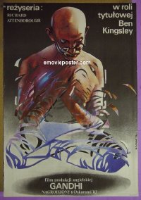 #9466 GANDHI Polish '82 Ben Kingsley 