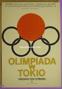#9435 TOKYO OLYMPIAD Polish '66 Kon Ichikawa 