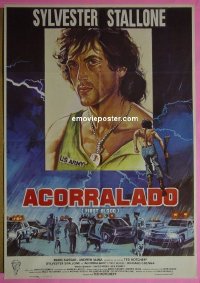 #6164 1st BLOOD Spanish '82 Rambo, Stallone 