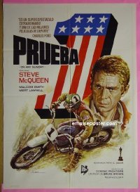 #2758 ON ANY SUNDAY Spanish 71 Steve McQueen! 