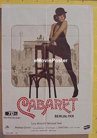 #078 CABARET Spanish poster '72 Minnelli 