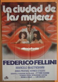 #338 CITY OF WOMEN Spanish '80 Fellini 