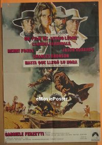 #357 ONCE UPON A TIME IN THE WEST Spanish '69 