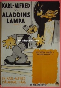 #4491 ALADDIN & HIS WONDERFUL LAMP Swedish 39 