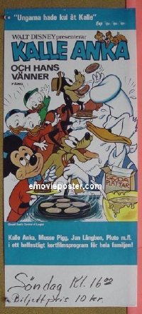 #6525 DONALD DUCK'S CARNIVAL OF LAUGHS Swedish 1960s