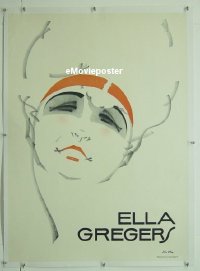 #046 ELLA GREGERS linen Danish 20s great art! 