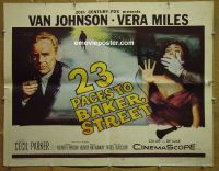 #7188 23 PACES TO BAKER STREET 1/2sh '56 