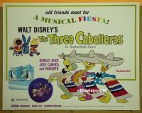 #006 3 CABALLEROS 1/2sh R77 Donald Duck 