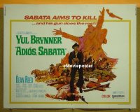 #014 ADIOS SABATA 1/2sh '71 Brynner 