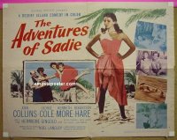 3359 ADVENTURES OF SADIE '55 sexy Joan Collins!