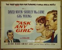 #7207 ASK ANY GIRL style A 1/2sh '59 Niven 