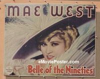 #026 BELLE OF THE NINETIES 1/2sh '34 Mae West 