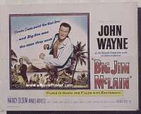 #7227 BIG JIM McLAIN 1/2sh '52 John Wayne 