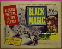 #6916 BLACK MAGIC 1/2sh '49 Orson Welles 