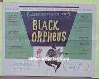 #018 BLACK ORPHEUS 1/2sh '60 Marcel Camus 