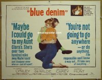 #6051 BLUE DENIM 1/2sh '59 Carol Lynley 