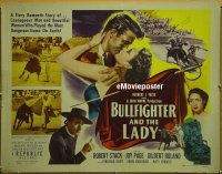 #346 BULLFIGHTER & THE LADY 1/2sh '51 Stack 