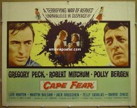 #6066 CAPE FEAR 1/2sh '62 Peck, Mitchum 