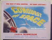 CONQUEST OF SPACE 1/2sh