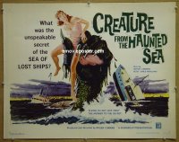 #086 CREATURE FROM THE HAUNTED SEA 1/2sh 