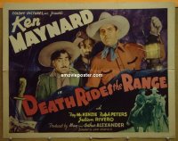 3471 DEATH RIDES THE RANGE '40 Ken Maynard