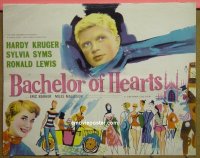 #3037 BACHELOR OF HEARTS English 1/2sh '58 